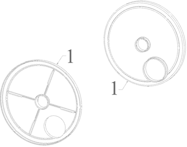 Wheel Dust Cover 8-Inch Diagram and Parts List for 12AVU2V3752 2022 Yard Machines Lawn Mower